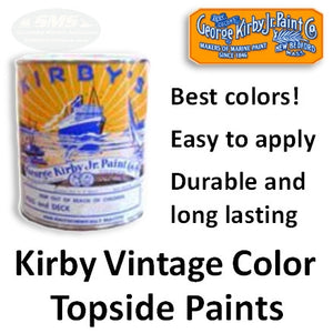 Kirby Vintage Color Marine Topside Paints