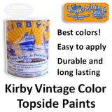Kirby Vintage Color Marine Topside Paints
