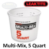 Leaktite 5 Quart Multi-Mix Container, 10M3