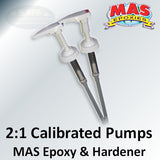 MAS Epoxies 2:1 Epoxy Calibrated Pump Set, 30-016