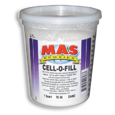 MAS Epoxies Cell-O-Fill, 1 Qt, 25-003