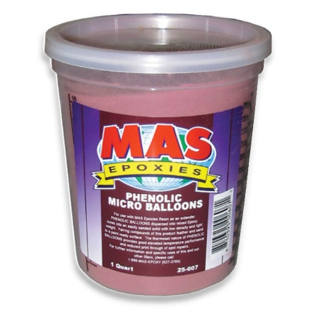 MAS Phenolic Micro Balloons, 1 Qt, 25-007
