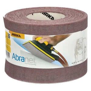 Mirka Abranet 4.5"x 82' Grip Sanding Rolls, 9A-125 Series, 4