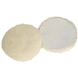 Mirka 3" Electrified Lambs Wool Polishing Buff Pad, 2-Pack, MPADLW-3RP, 2
