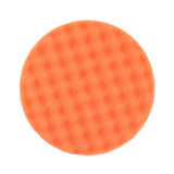 Mirka 6" Orange Waffle Foam Cutting Pad, 2-Pack, MPADOF-6W, 2