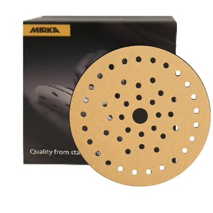 Mirka Gold 6 Inch MultiFit Grip Sanding Discs