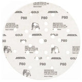 Mirka Gold 9" 27-Hole Sanding Discs, 23-648 Series, 2