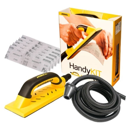 Mirka Handy Grip Vacuum Sanding Block Starter Kit, HB-39KIT, 1