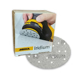 Mirka Iridium 3" 20-Hole Grip Sanding Discs, 24-3MH Series, 5