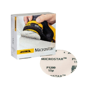 Mirka Microstar Film 3" Solid Grip Discs, FM-608 Series