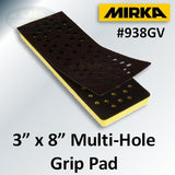 Mirka 2.75" x 8" 56-Hole Grip Backup Pad for MR-38CV/SGV, 938GV, 1