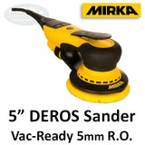 Mirka DEROS 5" Electric Sander 550CV 5mm Vacuum-Ready, MID55020CAUS, 8