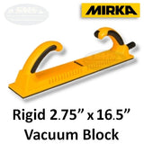 Mirka 2.75" x 16.5" Rigid Vacuum Sanding Block, 9116R