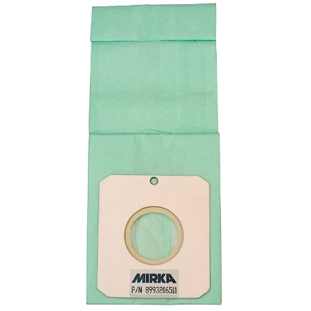 Mirka Paper Dust Bag Inserts for ROS Sanders, 10-Pack, MPA0465/9320