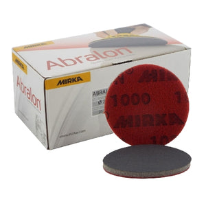 Mirka Abralon 3" Foam Polishing Grip Discs, 8A-203 Series