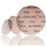 Mirka Abranet Ace 6" Grip Sanding Discs, 2