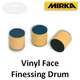 Mirka 1.25" Vinyl Face Finessing Drum, FD-1, 2