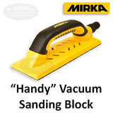 Mirka 3" x 9" Handy Grip Vacuum Sanding Block, HB-39, 3