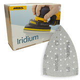 Mirka Iridium 4" x 6" x 6" 36-Hole Delta Sanding Triangles, 24-620 Series