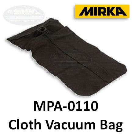 Mirka MPA-0110 Cloth Vacuum Bag for Self-Generating Vacuum Sanders