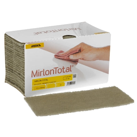 10 Spugnette Abrasive Mirka Mirlon VF360 6 – Plain NH, Da Finlandia, Per Carteggiatura Fine