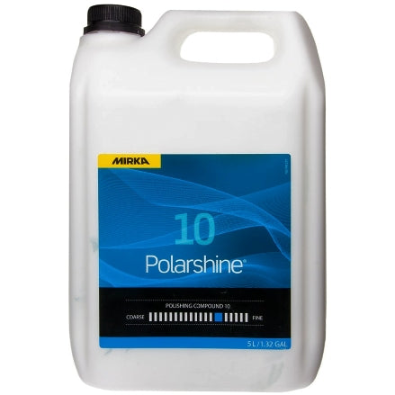 Mirka Polarshine 10 Medium-Coarse Compound, 5L, PC10-5L