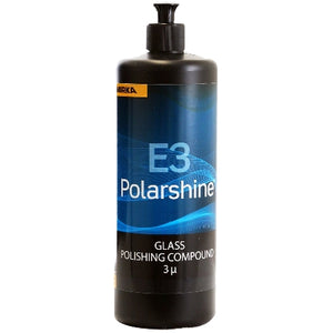Mirka Polarshine E3 Glass Polishing Compound, 1 Liter, PE3-1L