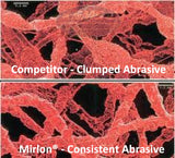 Mirka Mirlon Scuff Pads, Comparison