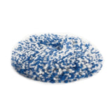 RUPES 7" ROTARY Twisted Lambs Wool Blue Polishing Pad for LH19E Rotary Tool with 5" Backing Plate, 9.BL180H, 1