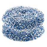 RUPES 9" ROTARY Twisted Lambs Wool Blue Polishing Pad for LH19E Rotary Tool with 6.5" Backing Plate, 9.BL230H, 2