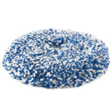 RUPES 9" ROTARY Twisted Lambs Wool Blue Polishing Pad for LH19E Rotary Tool with 6.5" Backing Plate, 9.BL230H, 1