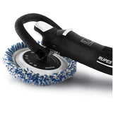 RUPES 9" Blue Polishing Twisted Lambswool Pad for LH19E Rotary Tool with 6.5" Backing Plate, 9.BL230H, 6