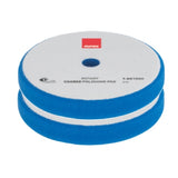 RUPES 6.25" Blue Coarse Foam Pad for LH19E Rotary Tool with 6" Backing Plate, 9.BR180H, 2-pack