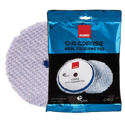 Rupes 5.75 Blue Coarse Wool Pad for 5 LHR15, LHR12E, Mille, 9.BW150H –