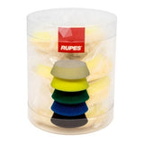 RUPES 2.5" Yellow Medium Wool Pad for 2" iBrid Nano Tools, 4-Pack, 9.BW70M, 2