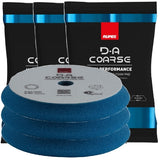 RUPES 7" D-A Coarse Cutting Blue Foam Pad for 6" Backup Pads, 9.DA180H, 3-Pack Bundle