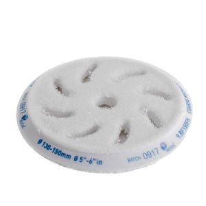 RUPES 6" Blue Coarse Microfiber Angle Pad for 5" LHR15, LHR12E, LTA125 Tools, 9.BF150FH
