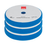 RUPES 5.25" (135mm) Foam, Blue Coarse Pad for Rotary Tools, 9.BR150H, 3 Pads