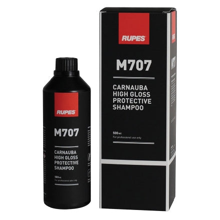 RUPES M707 Carnauba Wax High Gloss Protective Shampoo, 9.CCM707