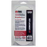 SAS Safety BreatheMate Replacement Kit OV/R95 Cartridges/Filters, 300-1071