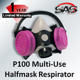 SAS Safety P100 Multi-Use Respirator
