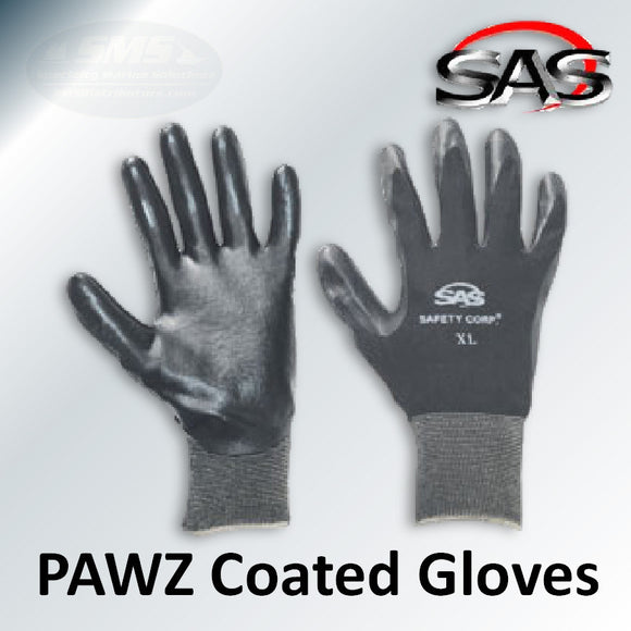 PAWZ Nitrile Coated Gloves
