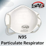SAS Safety N95 Particulate Respirator, 8610