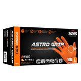 SAS Safety ASTRO GRIP Textured 7 mil Nitrile Powder-Free Gloves