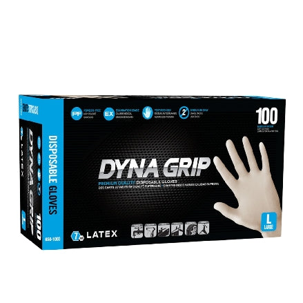 SAS Safety DYNA GRIP 7 mil Latex Powder-Free Gloves