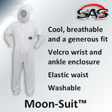 SAS Safety Moonsuit Washable Coveralls