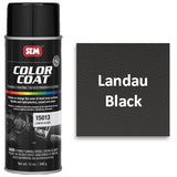 SEM 15013 Color Coat™ Landau Black, 16 oz Aerosol, 2