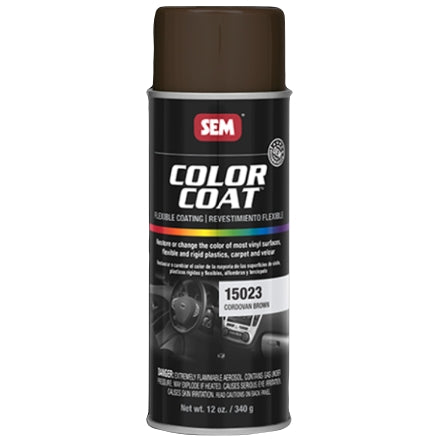 SEM 15023 Color Coat Cordova Brown, 16 oz Aerosol