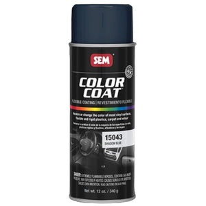 SEM 15033 Color Coat Shadow Blue, 16 oz Aerosol