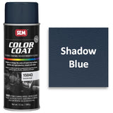 SEM 15033 Color Coat Shadow Blue, 16 oz Aerosol, 2